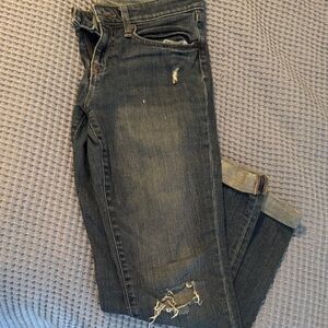 GAP Premium Boyfriend Jeans - Blue Denim